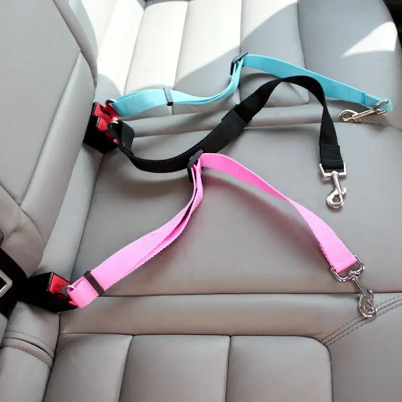 Secure your pet’s comfort and safety on every journey with our unique, adjustable Pet Car Safety Belt, making travel worry-free for you and joyful for them